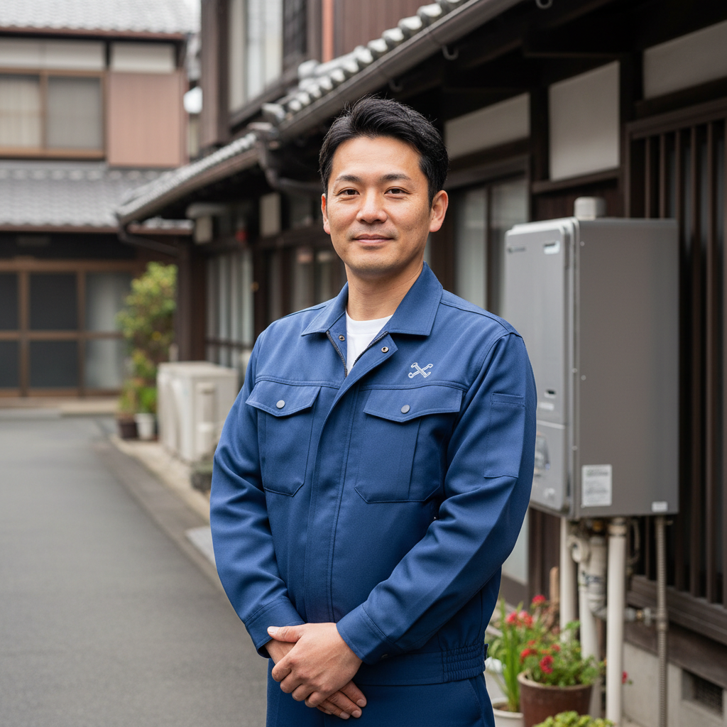 相模原の給湯器・ボイラー専門の職人