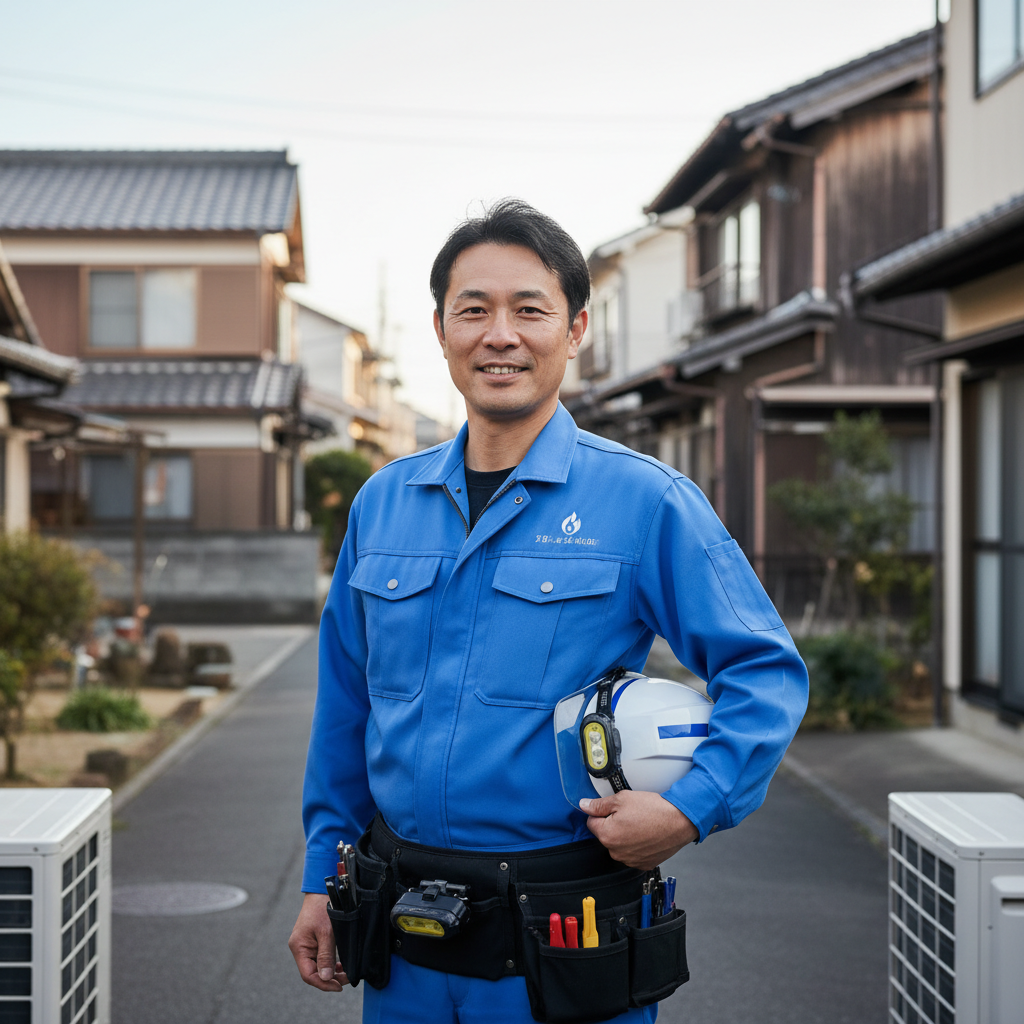 中央区の給湯器・ボイラー専門の職人