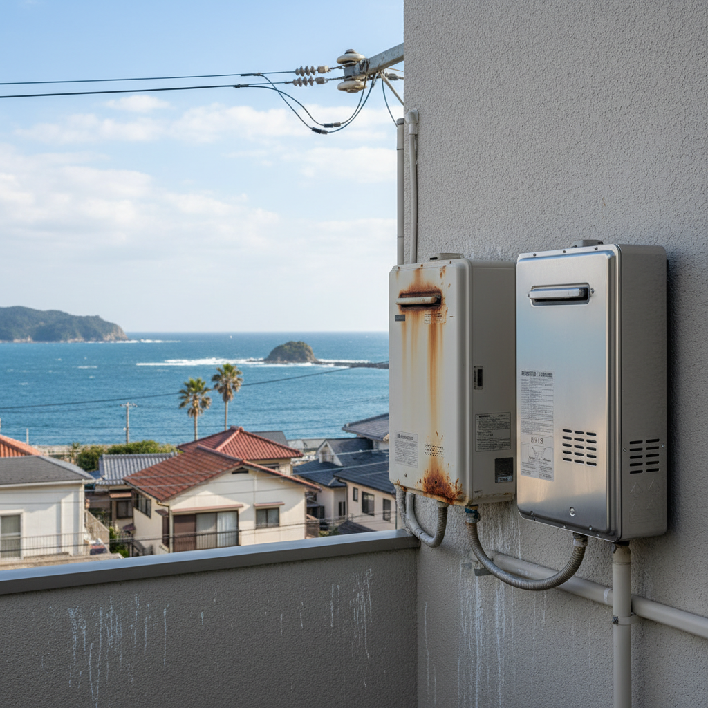 横須賀市ならではの注意点！塩害と設置環境に関する画像