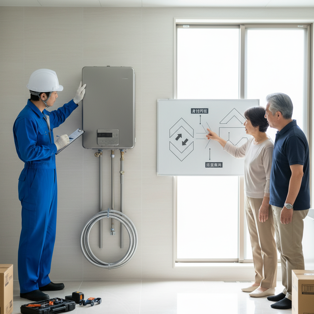 給湯器の交換費用は平均していくらですか？に関する画像