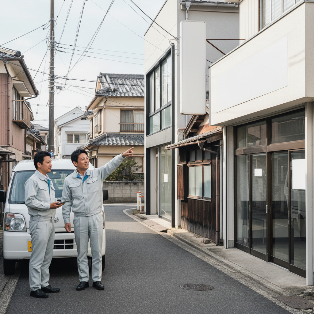 内藤商事や湘南ガス機器など地元業者の特徴に関する画像