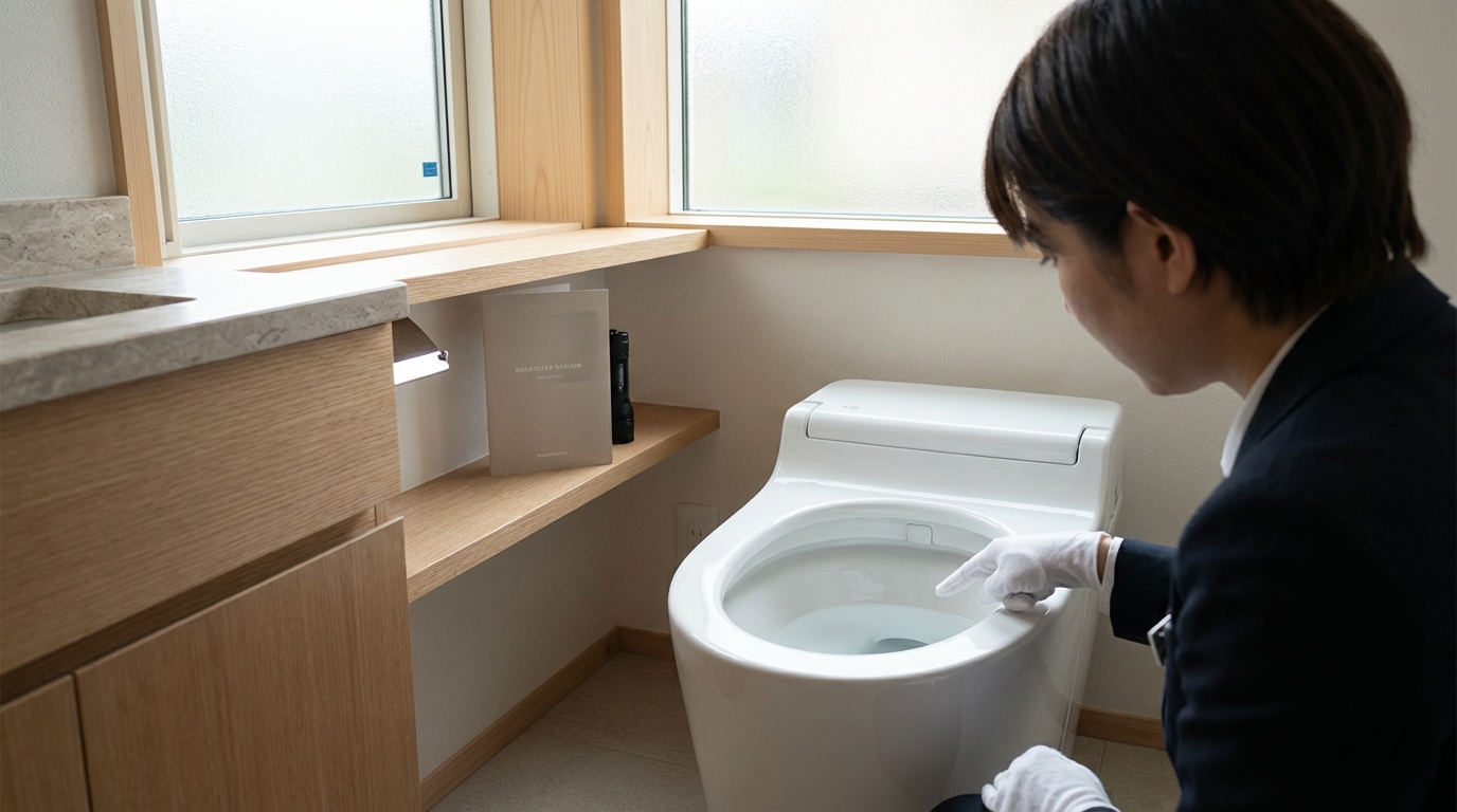 トイレつまりが起きたらまず何を確認すべきですか？に関する画像