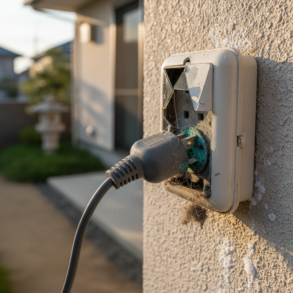 給湯器のコンセント交換が必要になるケースとはに関する画像