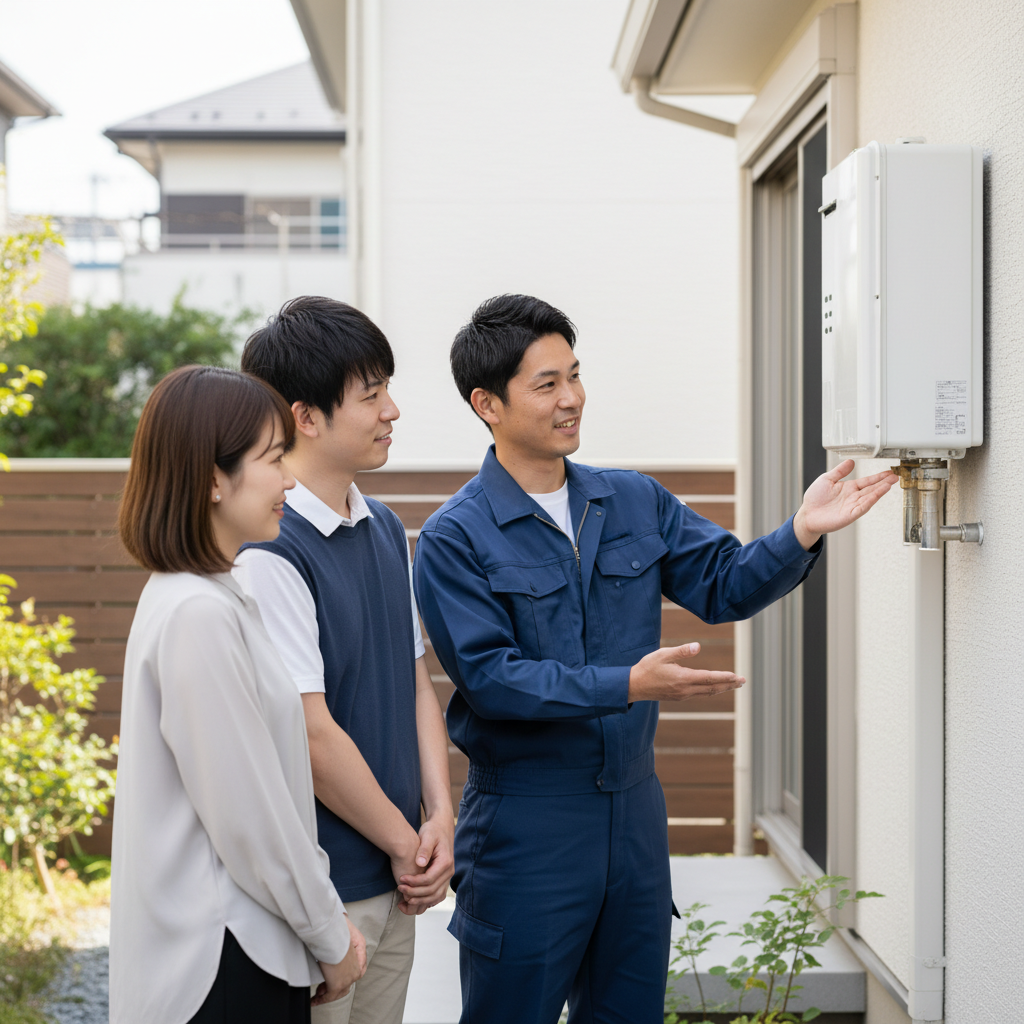 給湯器の交換はどこに頼めばいいですか？に関する画像