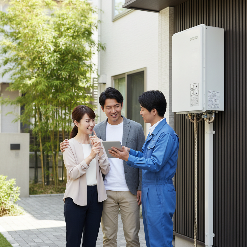 給湯器の買い替えに補助金は出ますか？対象となる制度に関する画像