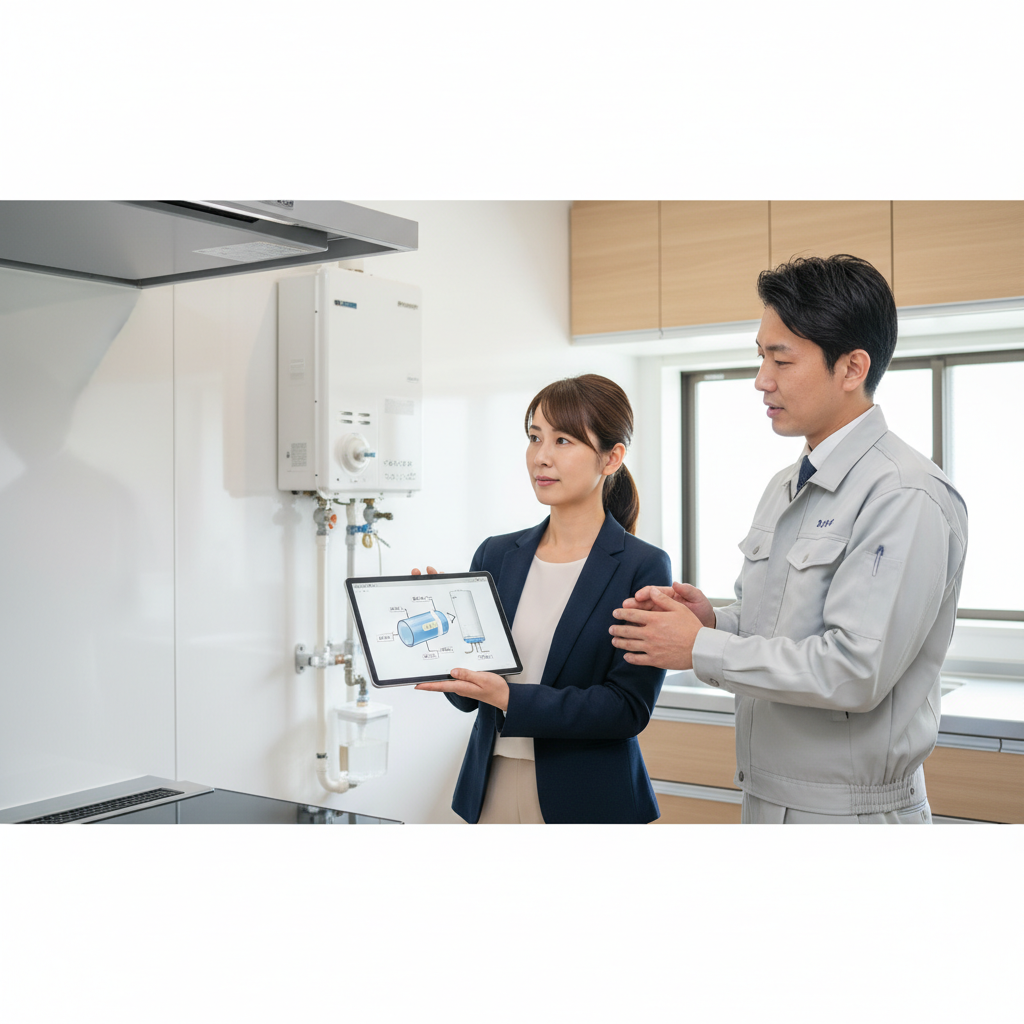 「給湯器 中 和 器交換 どこに 頼む」の正解ルートに関する画像