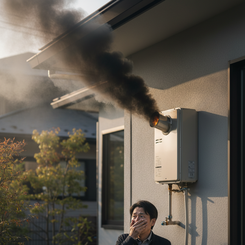 給湯器 緊急 対応が必要な危険なサインに関する画像