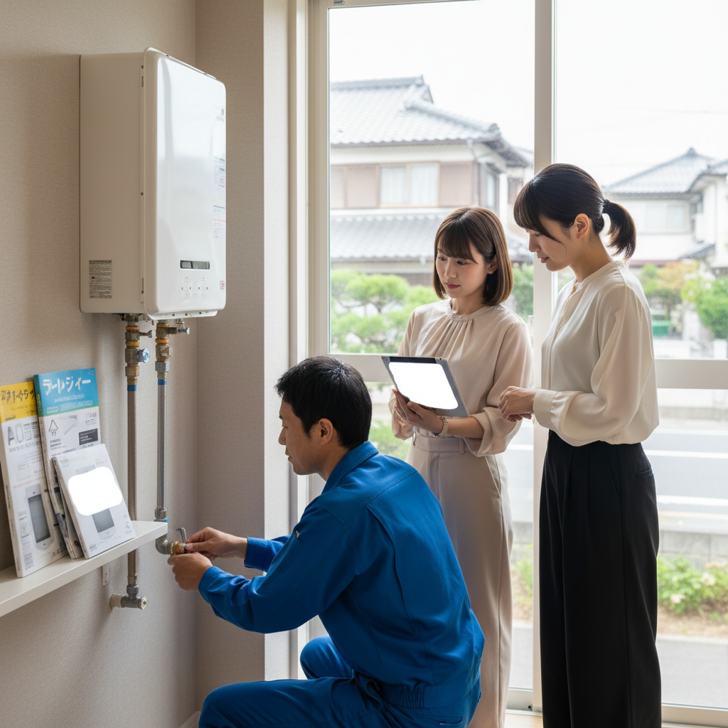 給湯器の交換はどこに頼めばいいですか？に関する画像