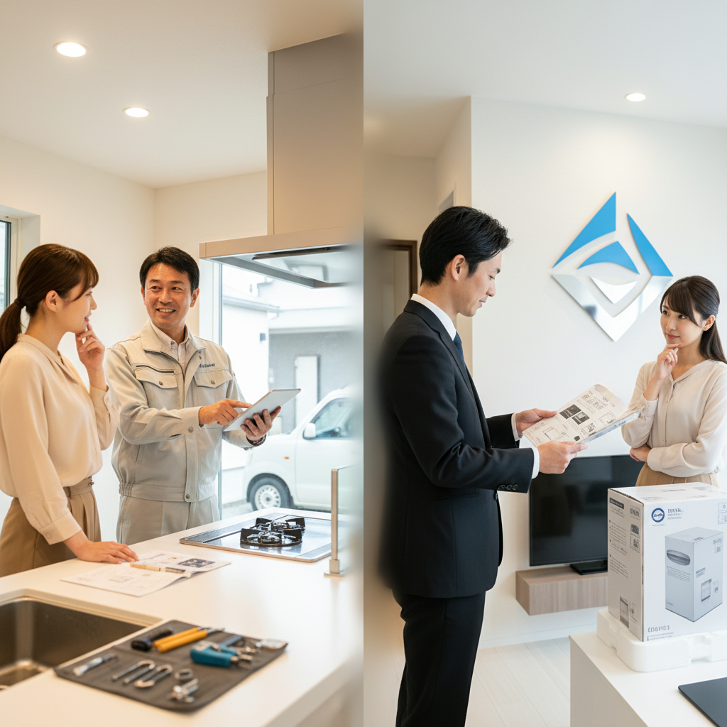 地元業者と大手業者の違いとメリット・デメリットに関する画像