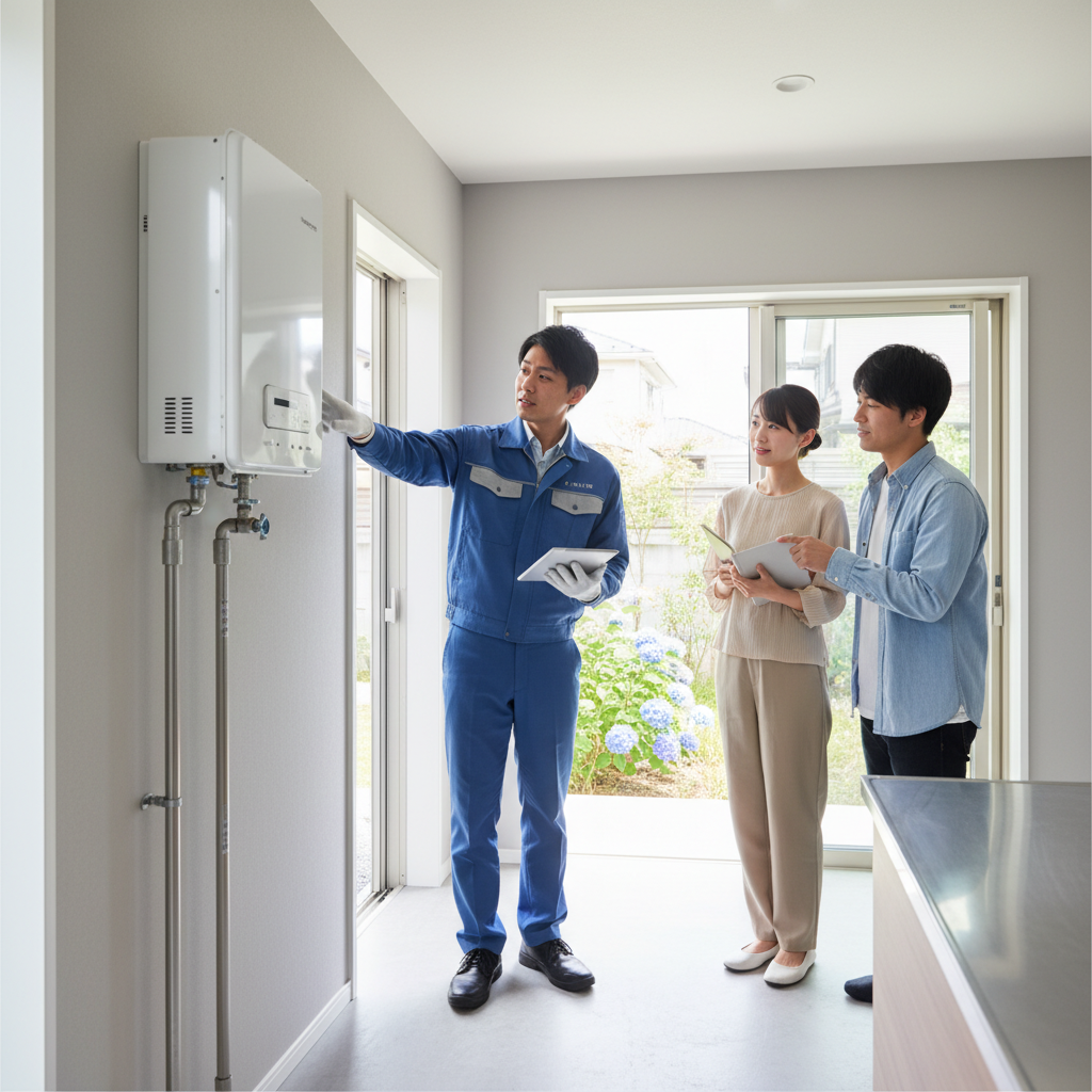 海老名市での給湯器交換を成功させるための重要ポイントに関する画像