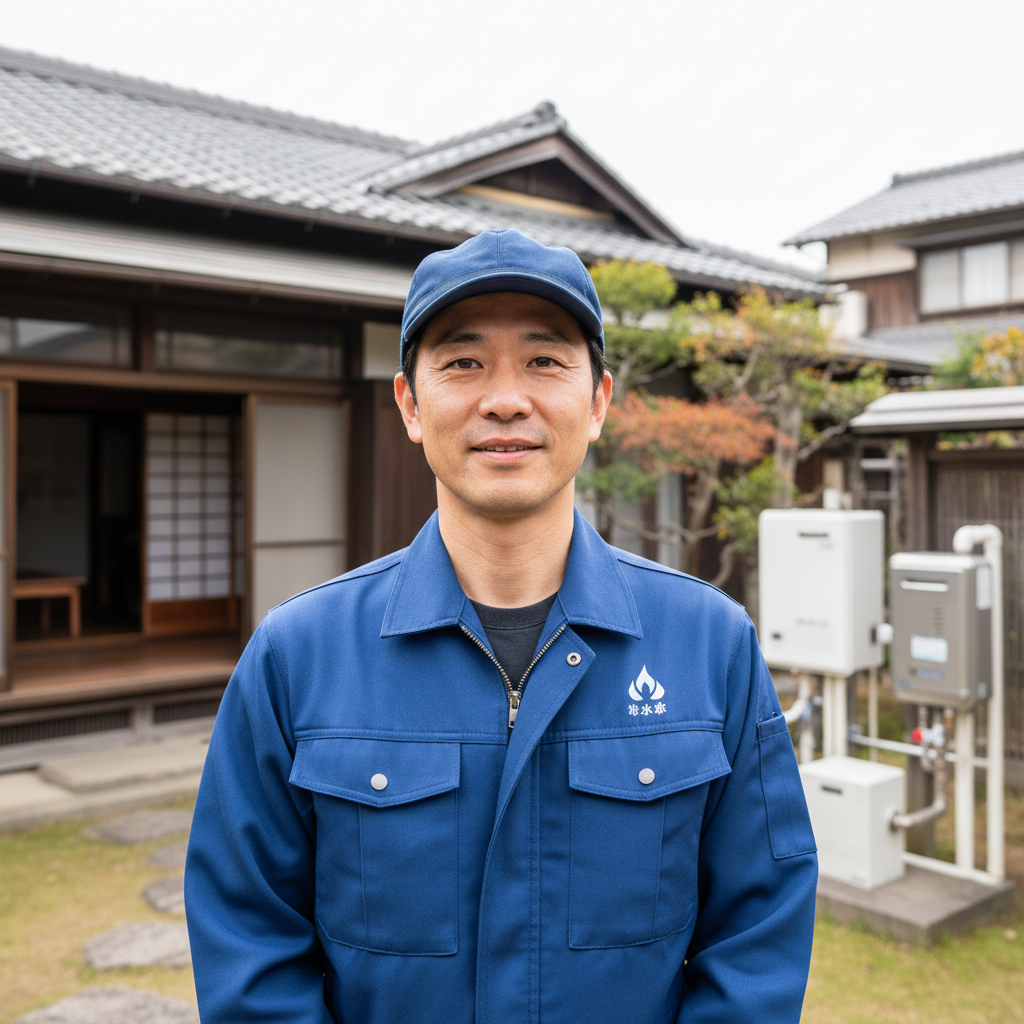 南足柄の給湯器・ボイラー専門の職人
