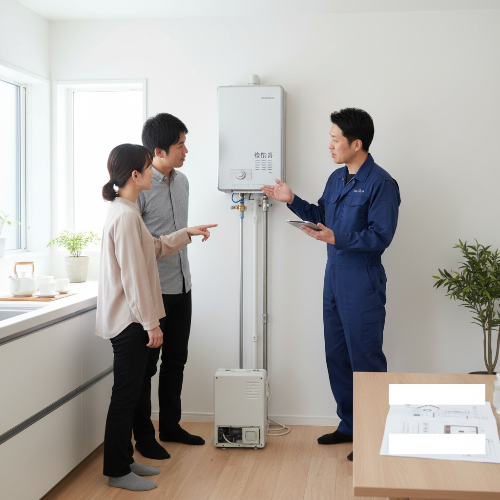 給湯器交換の平均費用はいくらですか？に関する画像