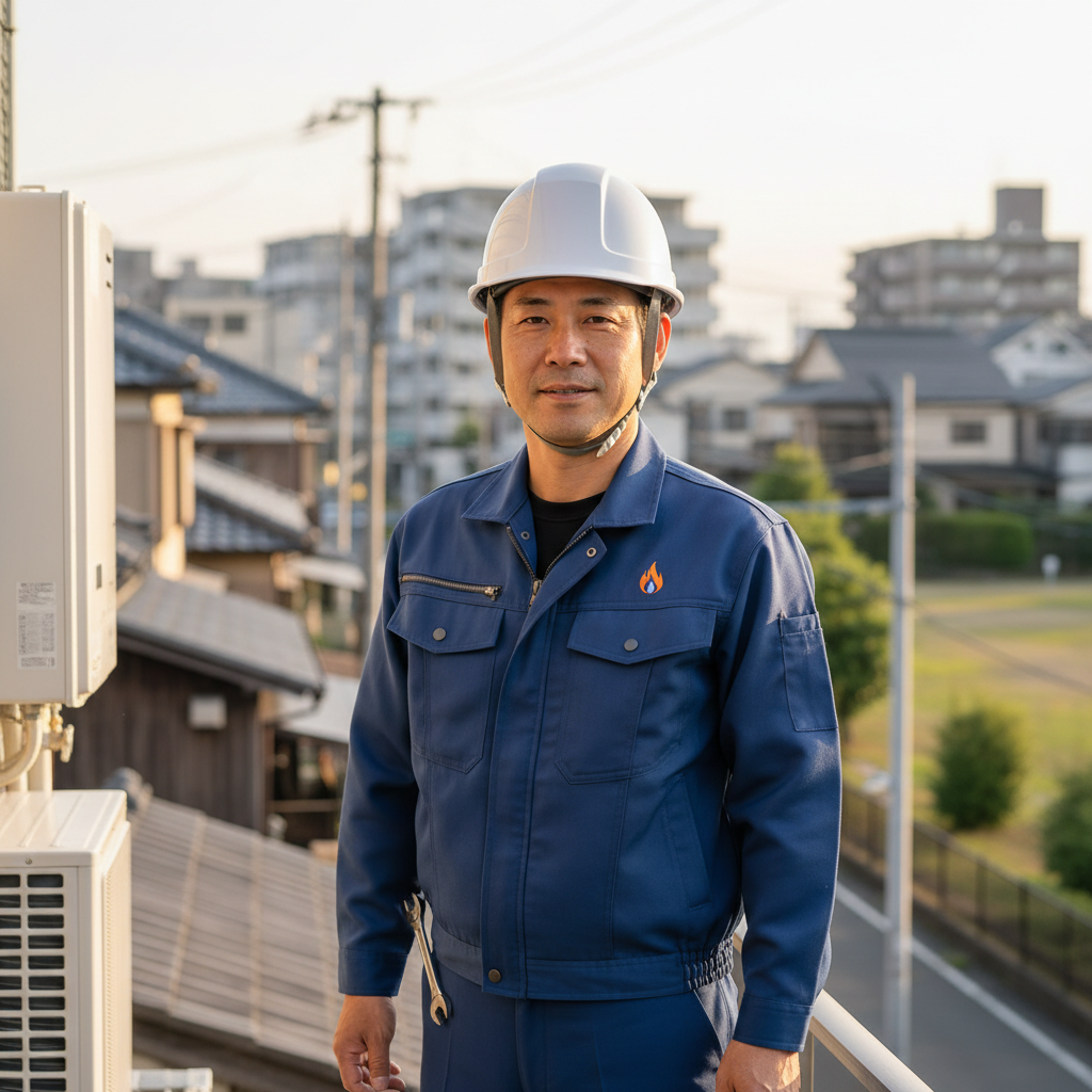 千葉の給湯器・ボイラー専門の職人