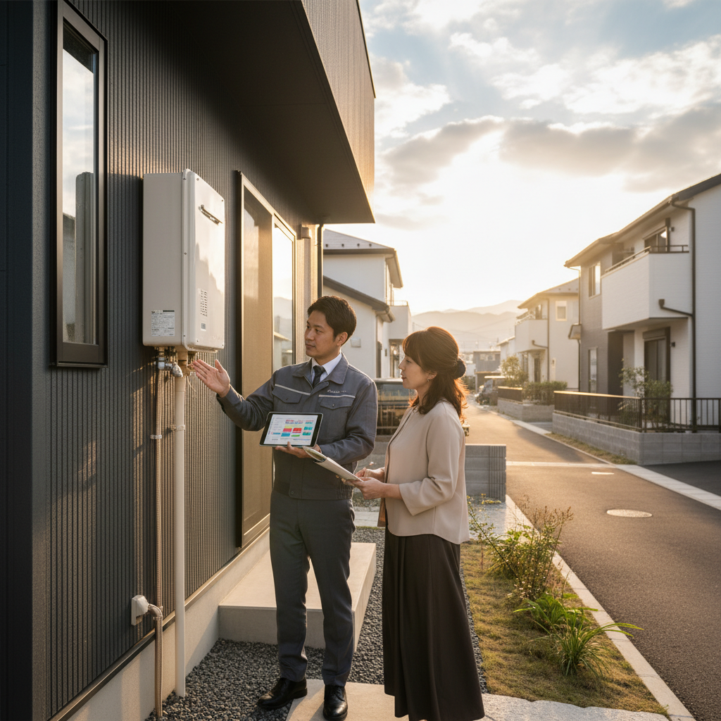 北陸ガス給湯器 価格と市場価格の違いに関する画像