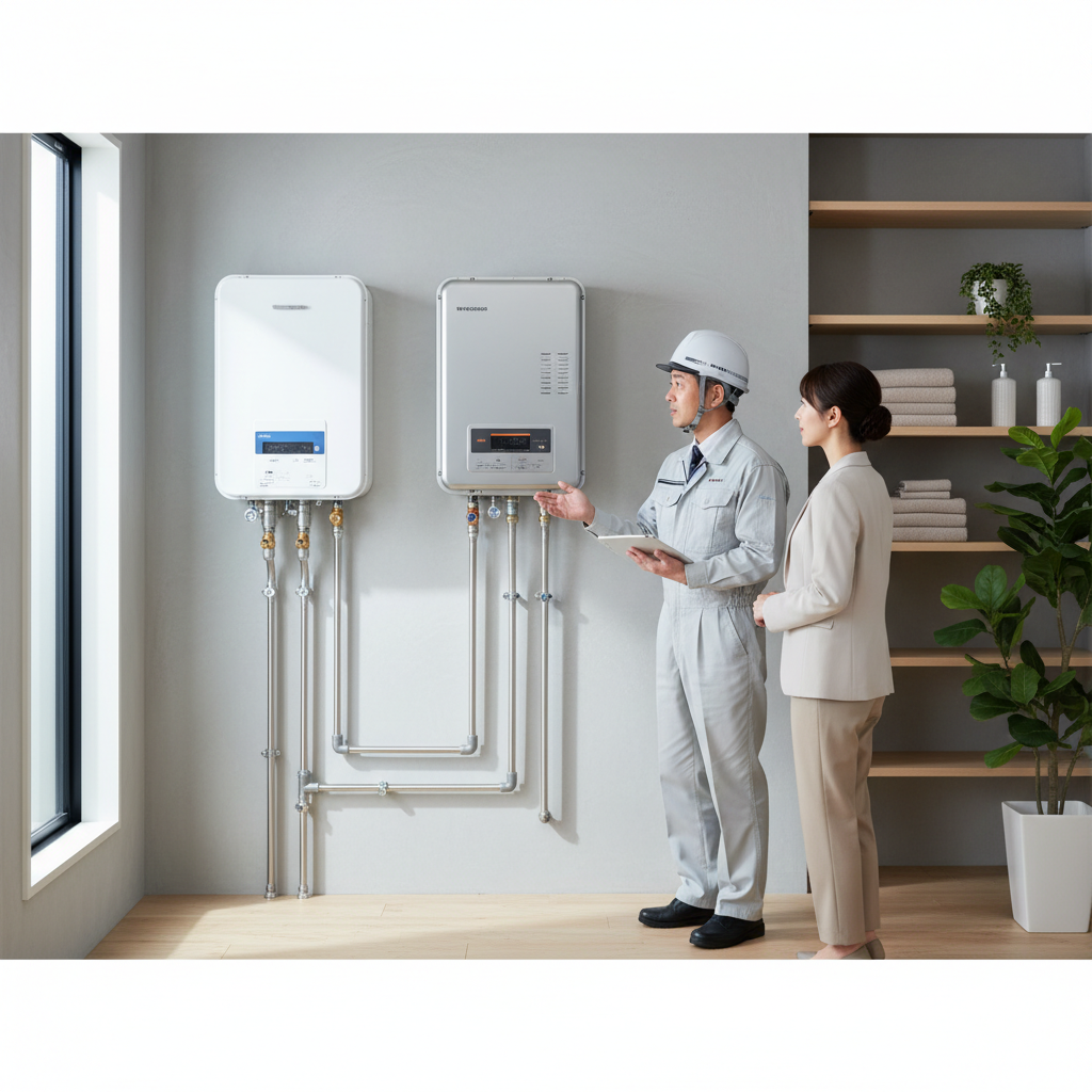 ノーリツとリンナイの給湯器はどちらがいいですか？プロが比較に関する画像