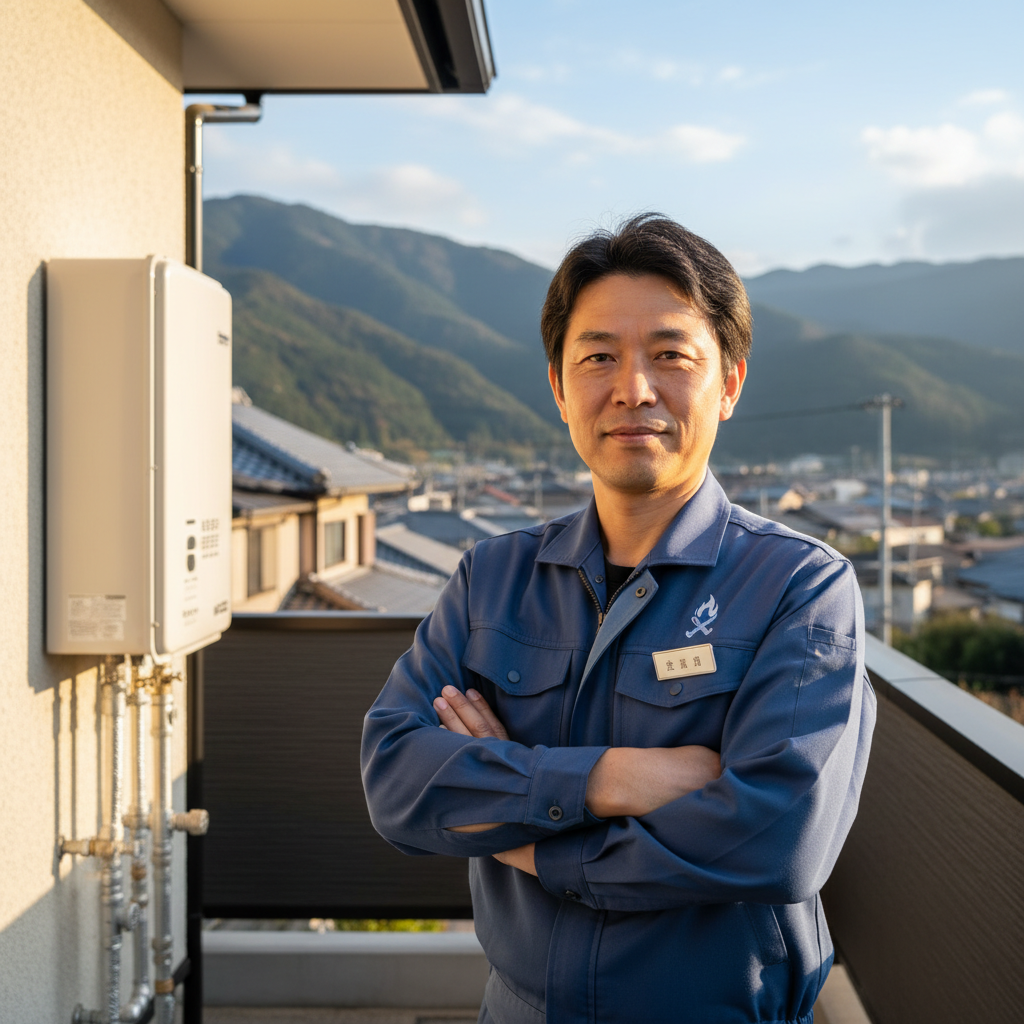 新潟の給湯器・ボイラー専門の職人