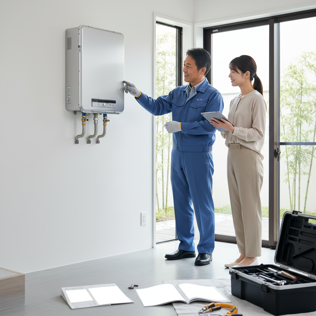 給湯器を交換する時どこに頼めばいいですか？に関する画像