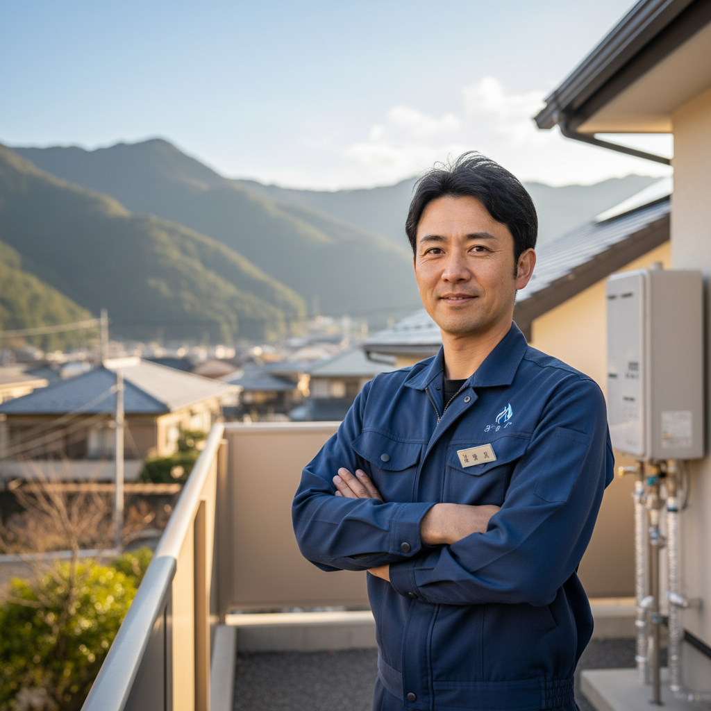 新潟の給湯器・ボイラー専門の職人