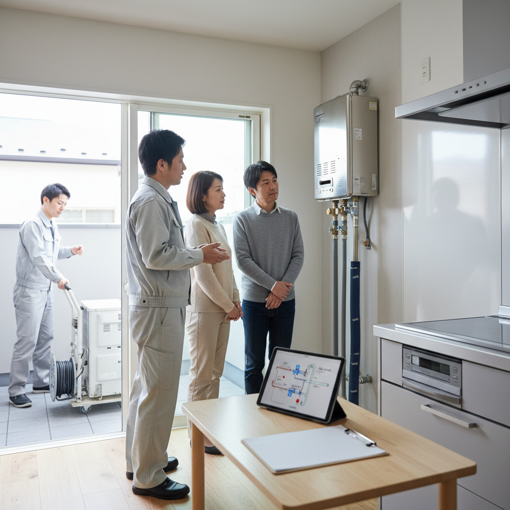 給湯器交換の平均費用はいくらですか？に関する画像
