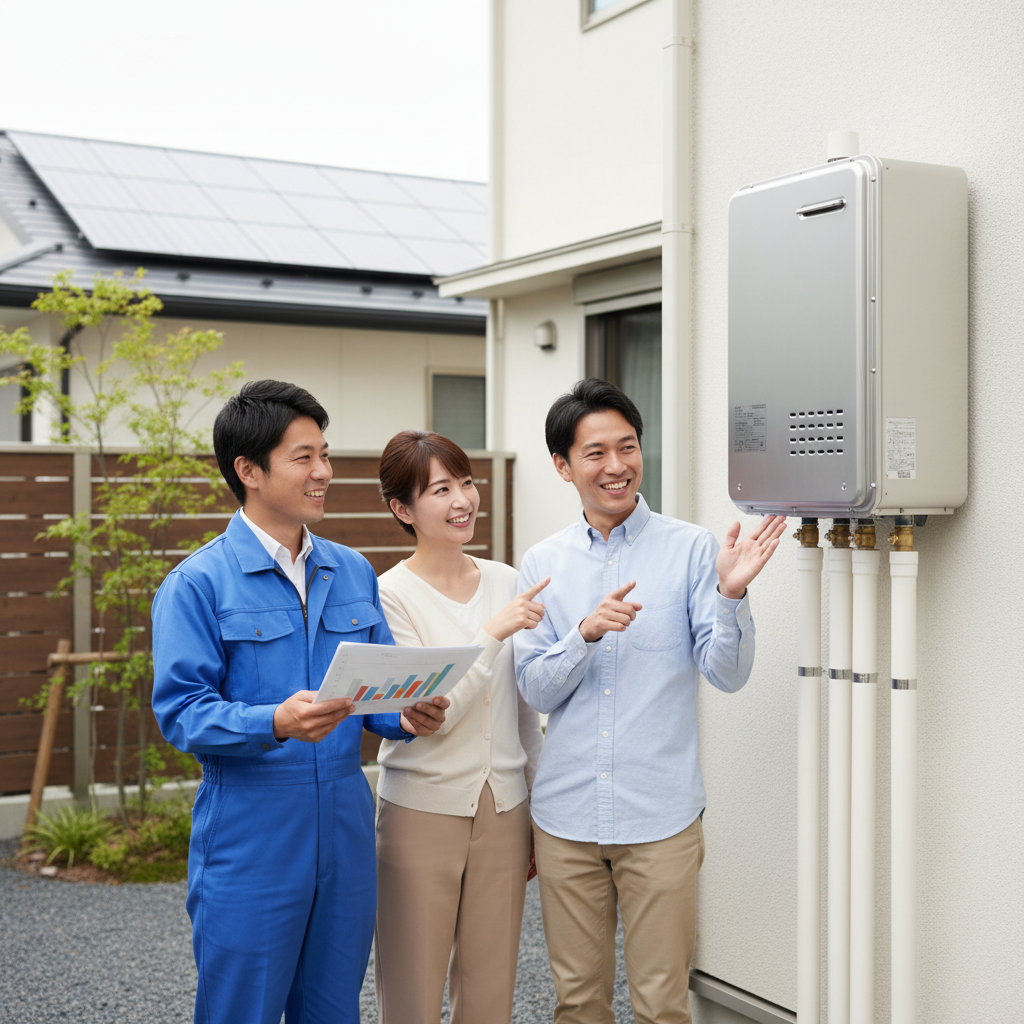 給湯器の買い替えに補助金は出ますか？に関する画像