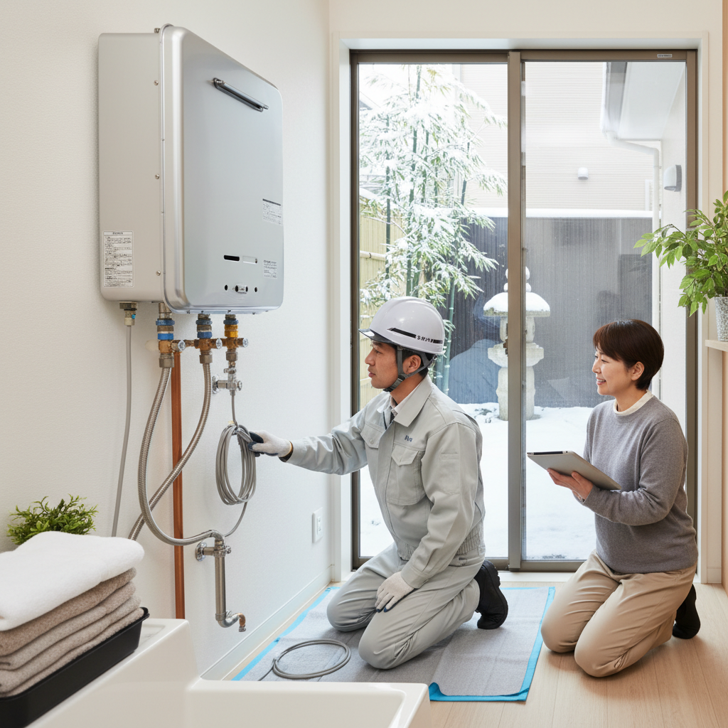 新潟市秋葉区での給湯器交換を成功させるためにに関する画像