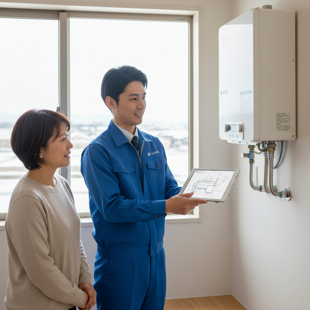 給湯器の交換はどこに頼めばいいですか？に関する画像