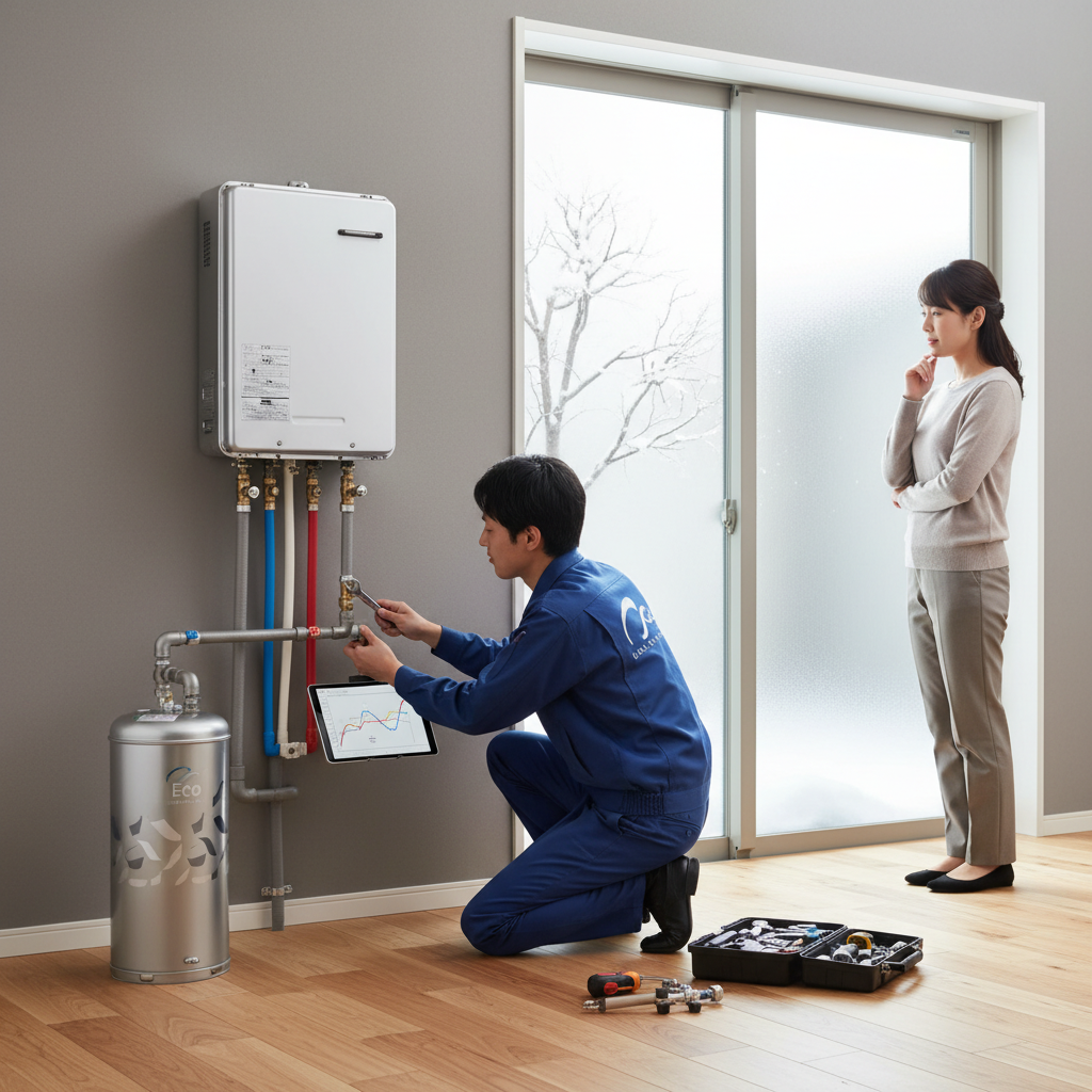 新潟市南区の給湯器交換に関する重要ポイントまとめに関する画像