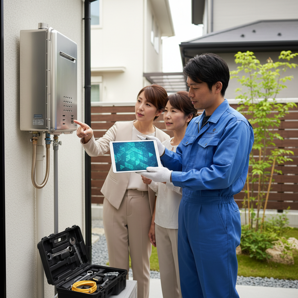 給湯器交換の平均費用はいくらですか？に関する画像