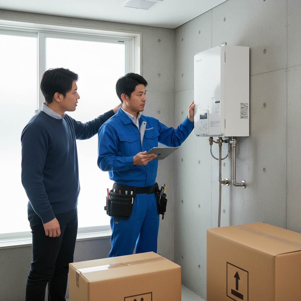 給湯器 取り付け のみ 新潟での対応可否とリスクに関する画像