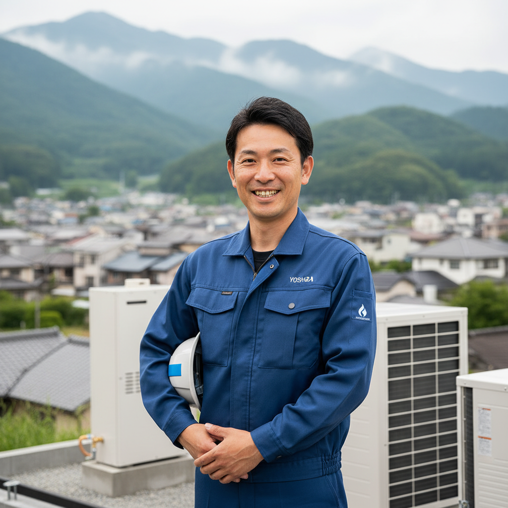 新潟の給湯器・ボイラー専門の職人