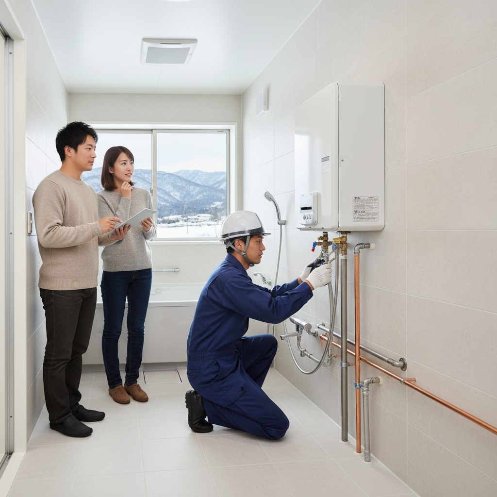 給湯器の交換費用はいくらくらいが相場ですか？に関する画像