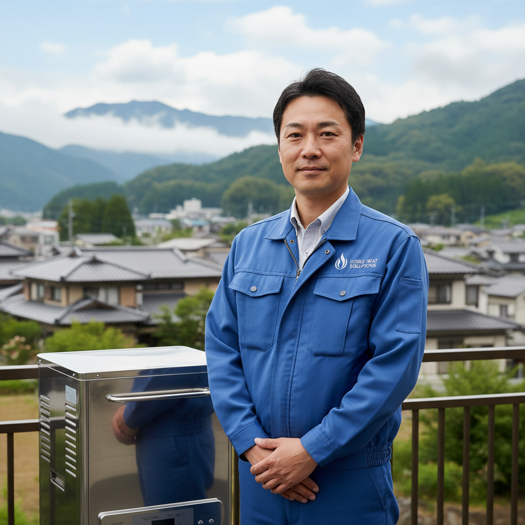 新潟の給湯器・ボイラー専門の職人