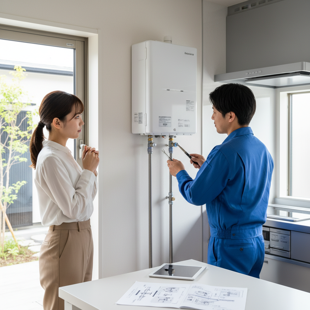 給湯器交換の平均費用はいくらですか？に関する画像