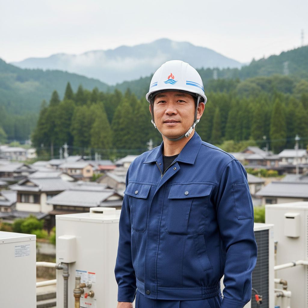 新潟の給湯器・ボイラー専門の職人