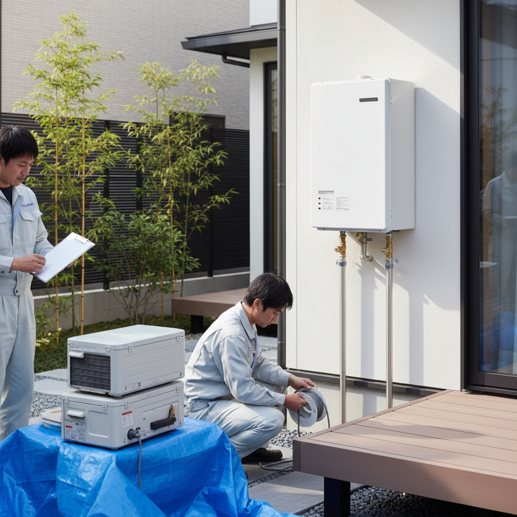 給湯器交換の平均費用はいくらですか？に関する画像