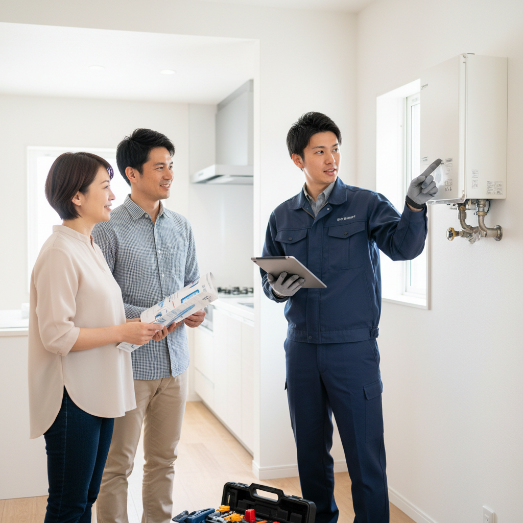 給湯器の交換はどこに頼めばいいですか？に関する画像