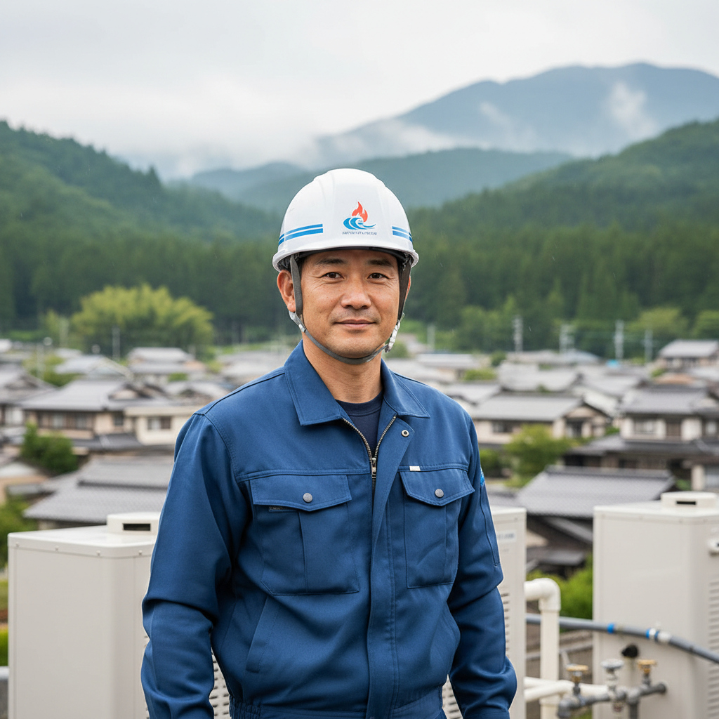 新潟の給湯器・ボイラー専門の職人