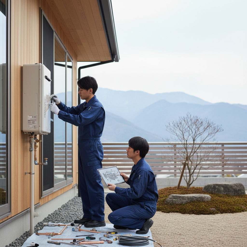 加茂市周辺での給湯器交換費用の相場に関する画像