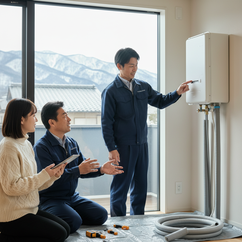 給湯器の交換はどこに頼めばいいですか？に関する画像