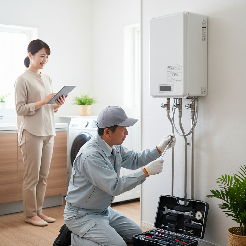 給湯器交換の平均費用はいくらですか？に関する画像