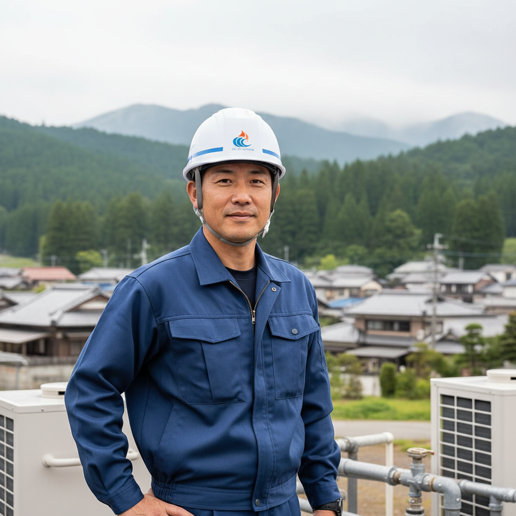 新潟の給湯器・ボイラー専門の職人