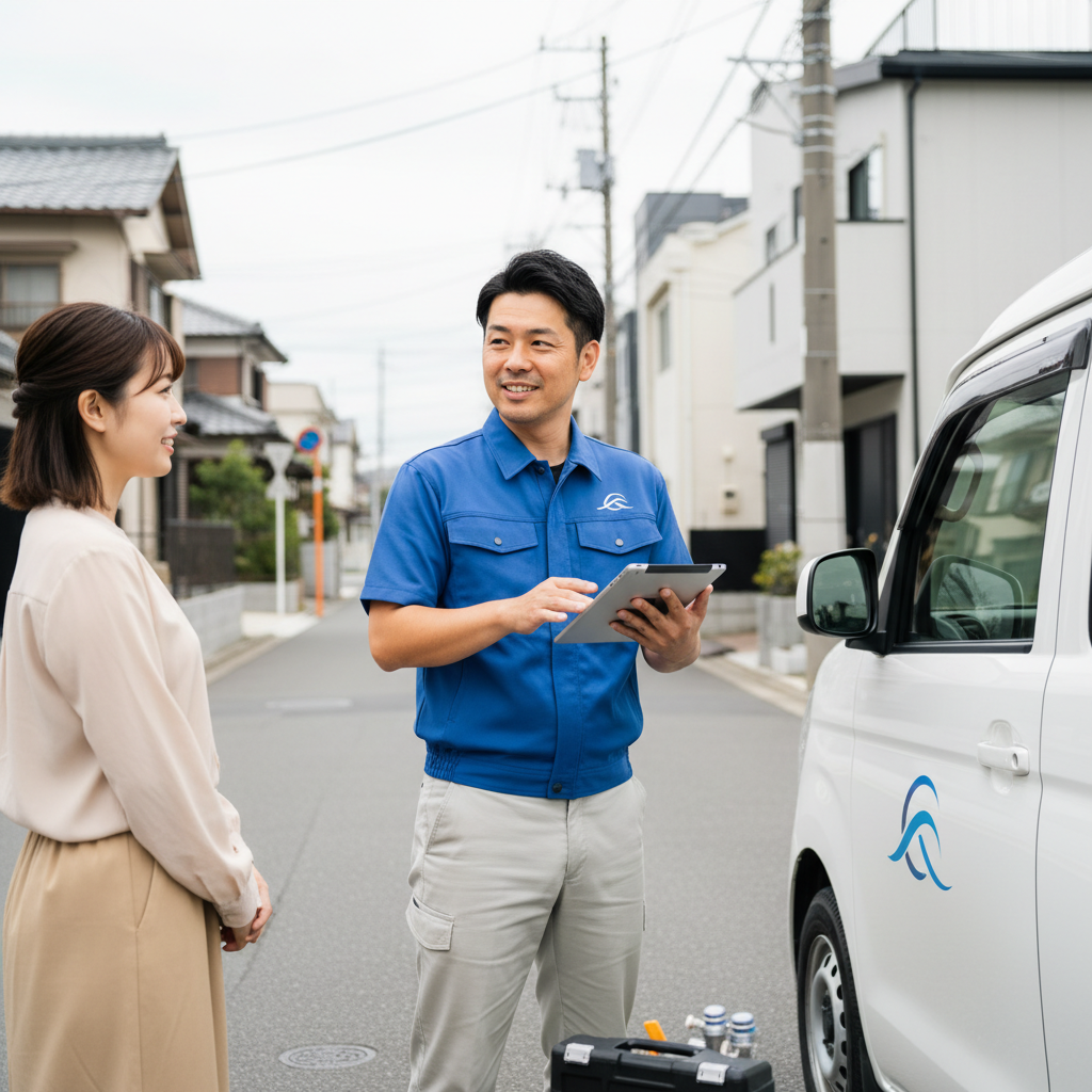 アクアプランナーなど燕市の地域密着業者の強みに関する画像