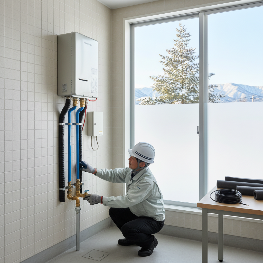 冬場の凍結対策と燕市水道工事のポイントに関する画像