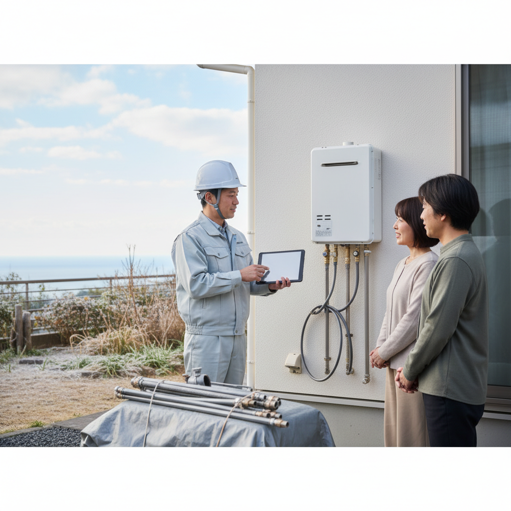 給湯器交換の平均費用はいくらですか？に関する画像