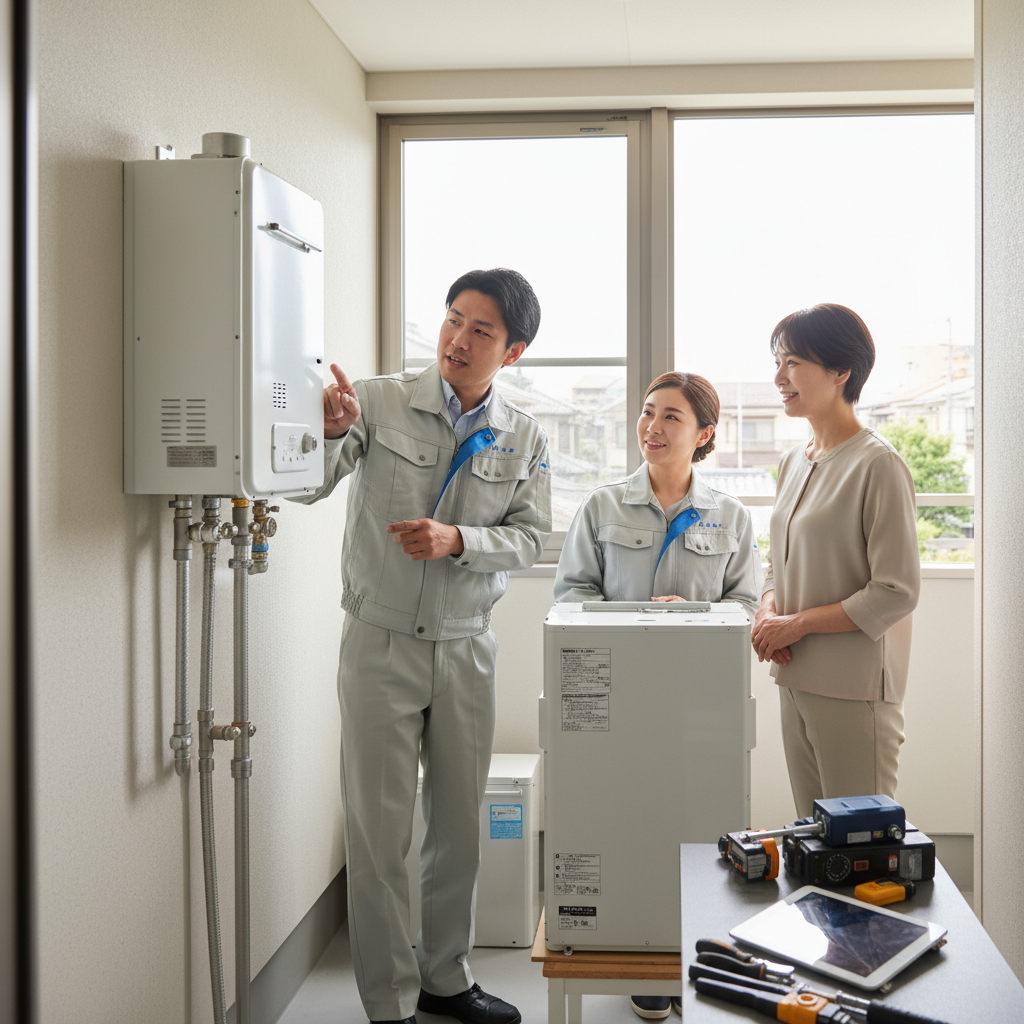 給湯器の交換はどこに頼めばいいですか？に関する画像