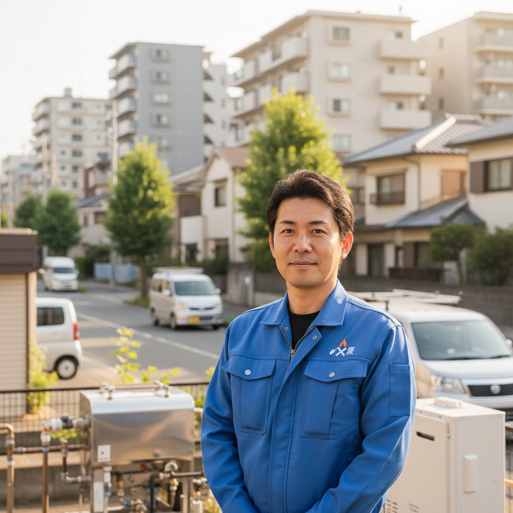 千葉の給湯器・ボイラー専門の職人
