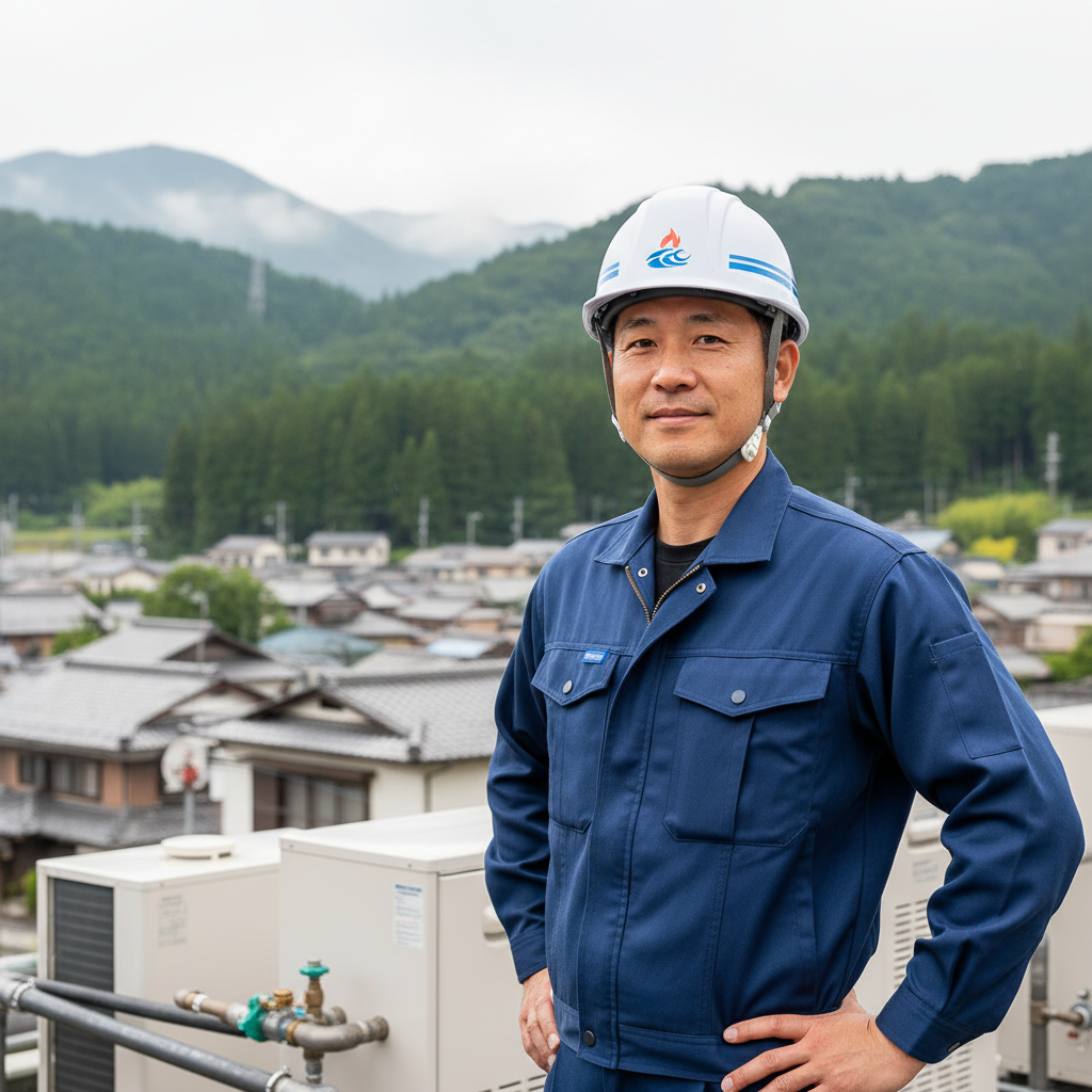新潟の給湯器・ボイラー専門の職人