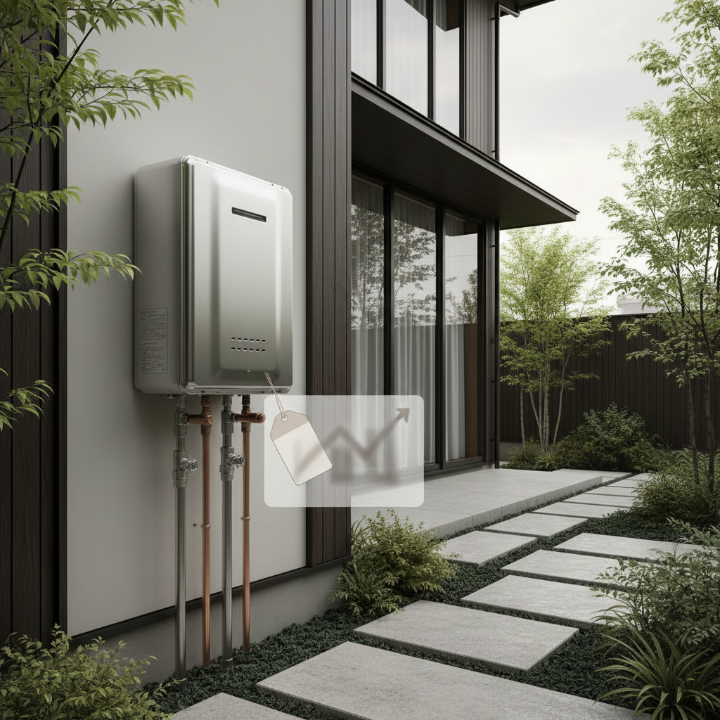 給湯器本体価格の相場に関する画像