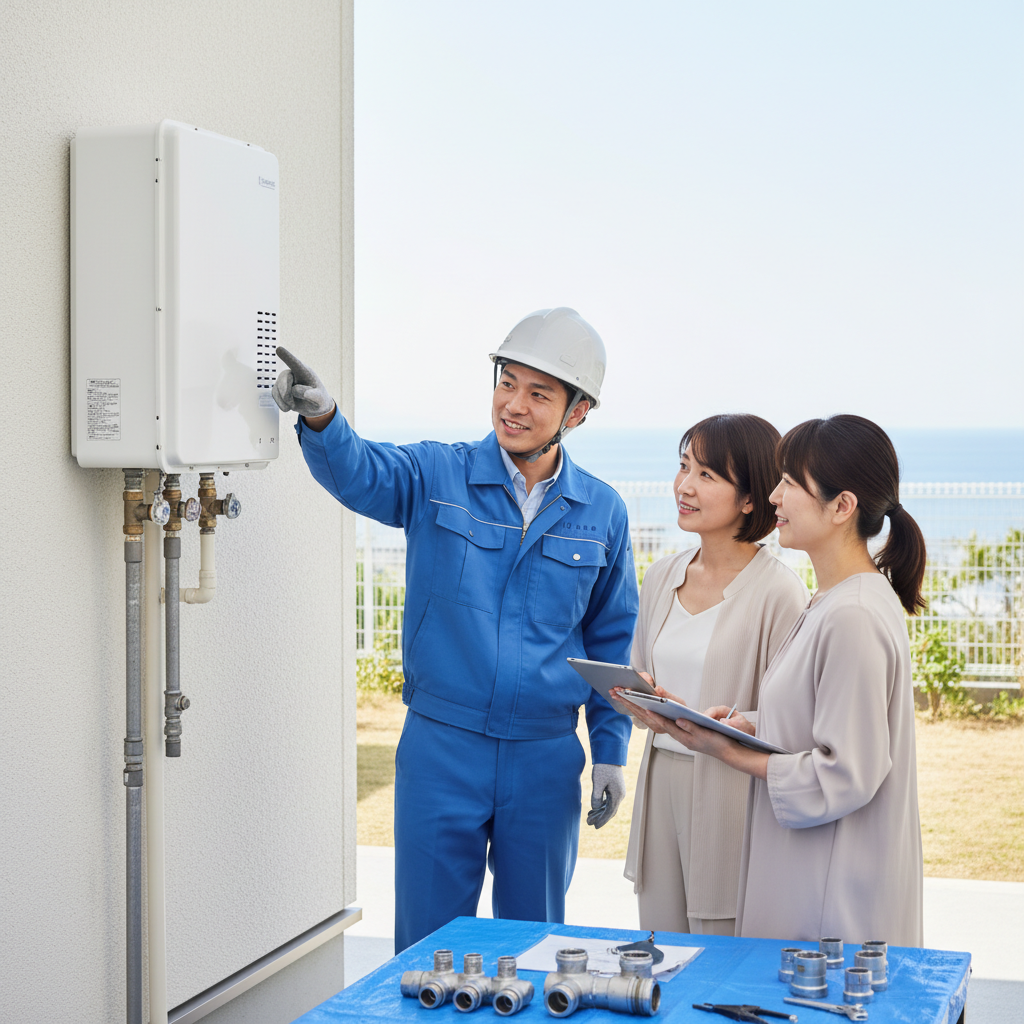 給湯器交換の平均費用はいくらですか？に関する画像