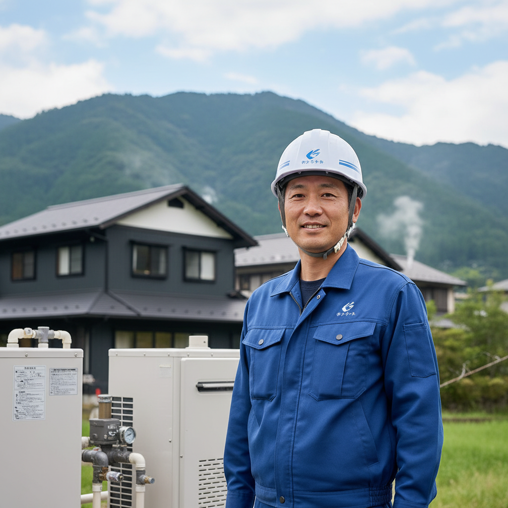 新潟の給湯器・ボイラー専門の職人